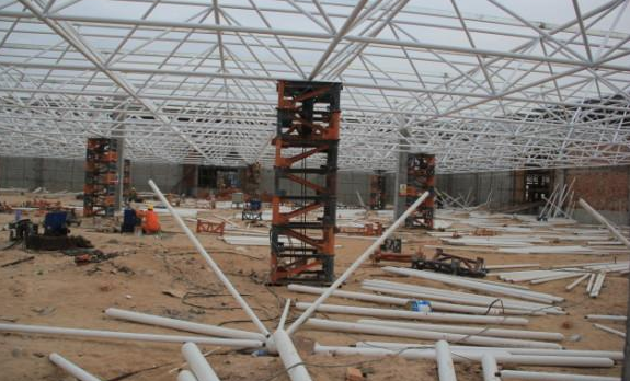 达州盘点钢结构网架装配的步履和相关关注变乱